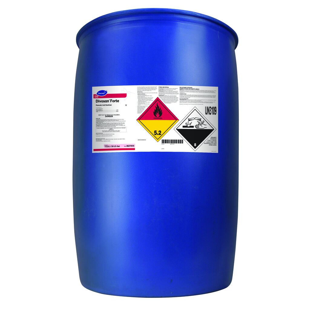 Divosan® Forte VT6, 30gal - Peracetic Acid Sanitizer